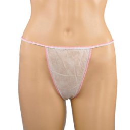 Tanga desechable grande mujer Kinefis en TST de polipropileno (100 Unidades)