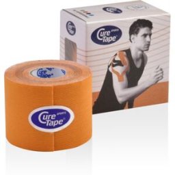 Cure Tape Sports 5 cm x 5 m Color Naranja: Nuevo vendaje para el deporte