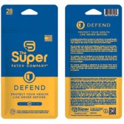 Defend Super Patch - Paquete de 28 parches: Estimulación vibrotáctil que facilita el mantenimiento de la salud general