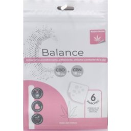 Parche Transdérmico de CBD + CBN Menstruación Healthy Vitalidad® Balance para Mujer 32 mg: Alivio natural del dolor menstrual con liberación prolongada 24 h (6 unidades)