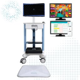 Estación completa de posturografía PhysioSensing: plataforma de fuerza avanzada para el equilibrio y la rehabilitación vestibular