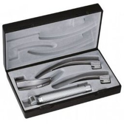 Laringoscopio Riester Ri - Standard MacIntosh Baby 2,7 V, Mango Pilas Tipo AA, Palas no. 0, 1, 2 ri-accu, ri-charger