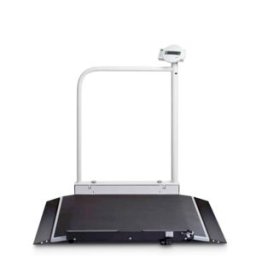 Báscula para silla de ruedas con transmisión inalámbrica Seca 677: con interface RS232 específico para diálisis FRESENIUS