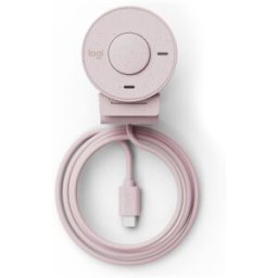 Logitech Webcam Brio 300 Full HD 1080p USB Type-C Rosa