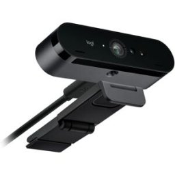 Logitech Webcam Brio 4K UHD USB-C Negra