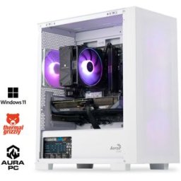 AURA PC Ordenador AURA Gamer-PC Ryzen 5 7500F 32GB DDR5 1TB RX 9060 XT 16GB WiFi W11
