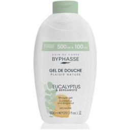 Byphasse Eucalyptus & Bergamote gel de ducha 600 ml