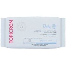 Topicrem Baby toallitas limpiadoras al agua 60 u