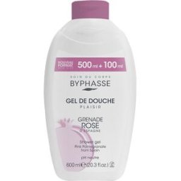 Byphasse Plaisir Gel De Ducha granada rosa 600 ml