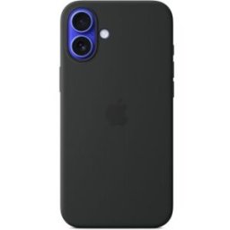 Apple Funda de silicona con MagSafe para el iPhone 16 Plus - Negro