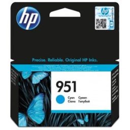 HP Ink/951 Cyan Officejet Cartridge