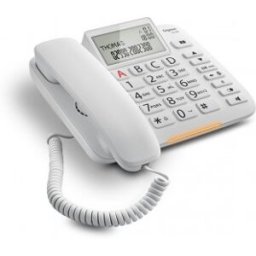 Siemens Gigaset DL380 Teléfono analógico Blanco Identificador de llamadas