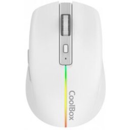 CoolBox W01 RF inalámbrico Óptico 1600 DPI Blanco