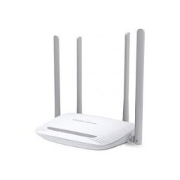 Mercusys MW325R, Banda única (2,4 GHz), IEEE 802.11n, 300 Mbit/s, IEEE 802.11b,IEEE 802.11g,IEEE 802
