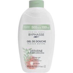 Byphasse Plaisir Nature Gel de Ducha Verbena y Pomelo 600 ml