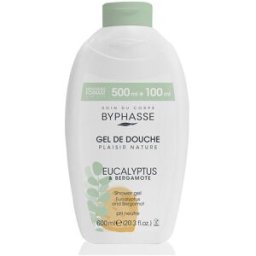 Byphasse Plaisir Nature Gel de Ducha Eucalipto y Bergamota 600 ml