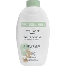 Byphasse Plaisir Nature Gel de Ducha Lima y Jengibre 600 ml