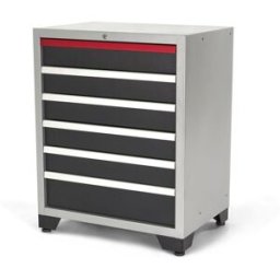 HBM 6 cajones Deluxe Armario de herramientas profesional para amueblar el taller