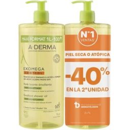 A-DERMA Pack Exomega Aceite Limpiador 2 x 1 L