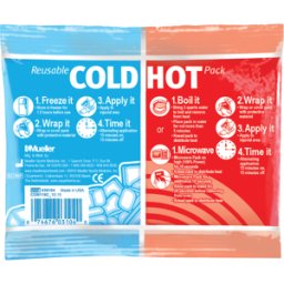 Bolsas de Frío-Calor Reutilizables Mueller - Tamaño Pequeño 12 X 15,2 cm (Caja de 12 unidades)