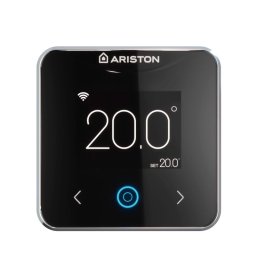 Ariston Cube S Net Termostato Inteligente WiFi Conexión por Cable Negro