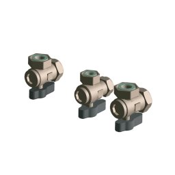 Kit de 3 grifos Ariston control entrada agua fría y calefacción caldera