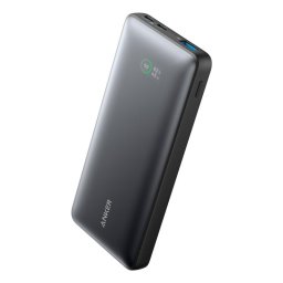 Power Bank Anker A1249G11 10000mAh Quick Charge 3.0 25W Polímero de litio Negro