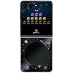 Funda para móvil Samsung Flipsuit LED Negra para Galaxy Z Flip8 con funciones personalizadas