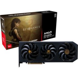 Tarjeta Gráfica PowerColor Hellhound Radeon RX 9070 XT 16GB GDDR6 Resonance Edition