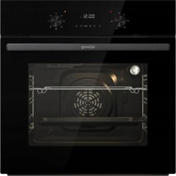 Horno Multifunción Gorenje BO6635E01BG 61L 60cm Limpieza Manual A con Grill Negro