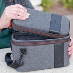 Funda de transporte 2 en 1 PDP Pull-N-Go Elite Nintendo Switch gris