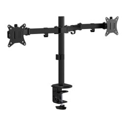 TnB MHFIXDUAL Soporte de mesa para 2 monitores, máx. 9 kg por pantalla