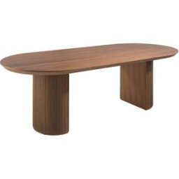 Angel Cerda Mesa comedor en madera nogal