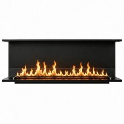 Chimenea de bioetanol de tres lados divina fire 150x50 cm