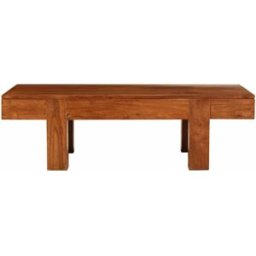 Prolenta Premium Mesa de centro marrón 100 x 50 x 30 cm
