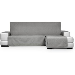 Eysa Funda de chaise longue hidrófugo derecha bicolor beige-negro 240 cm
