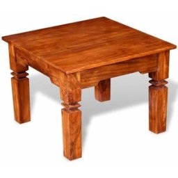 Prolenta Premium Mesa de centro marrón 60 x 60 x 45 cm