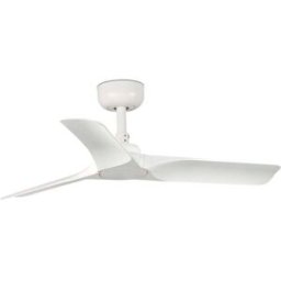FARO BARCELONA Ventilador sin luz abs blanco mate 90x90x24.3 cm