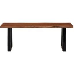 Prolenta Premium Mesa de centro camel marrón 110 x 55 x 40 cm