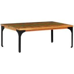Prolenta Premium Mesa de centro marrón 100 x 60 x 35 cm