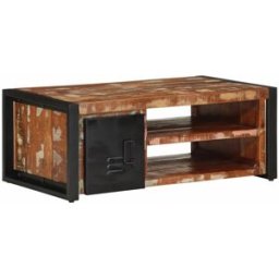 Prolenta Premium Mesa de centro multicolor 90 x 50 x 36 cm