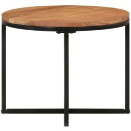 Prolenta Premium Mesa de centro marrón 45 x 45 x 35 cm