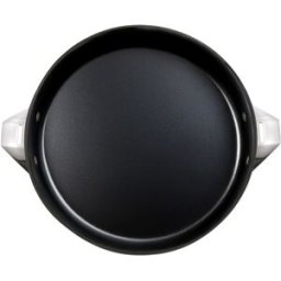 Cuisinox Sartén de 24 cm con revestimiento cerámico acero inoxidable negro