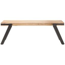 Prolenta Premium Mesa de centro marrón 114 x 65 x 40 cm