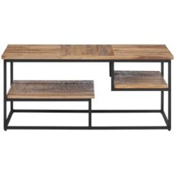 Prolenta Premium Mesa de centro marrón 90 x 50 x 39 cm