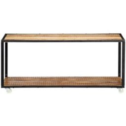 Prolenta Premium Mesa de centro marrón 90 x 50 x 40 cm