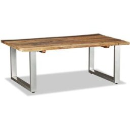 Prolenta Premium Mesa de centro marrón 100 x 60 x 38 cm