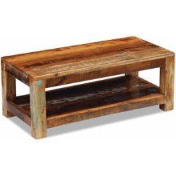 Prolenta Premium Mesa de centro marrón 90 x 45 x 35 cm