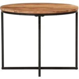 Prolenta Premium Mesa de centro marrón 55 x 55 x 45 cm