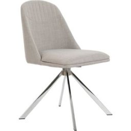 Angel Cerda Silla comedor giratoria acero